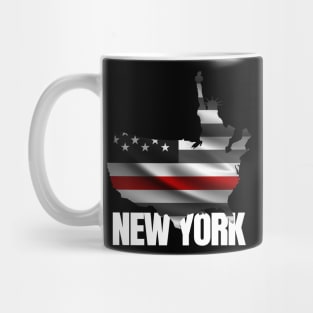 'New York City USA Flag NY' New York City Gift Mug